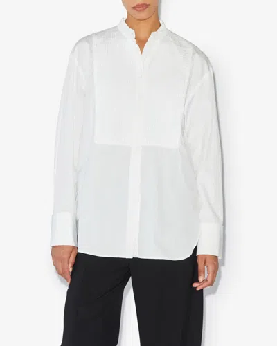 Isabel Marant Ramsey Buttoned Shirt In White
