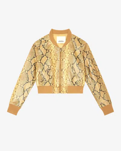 Isabel Marant Cerem Jacket In Natural
