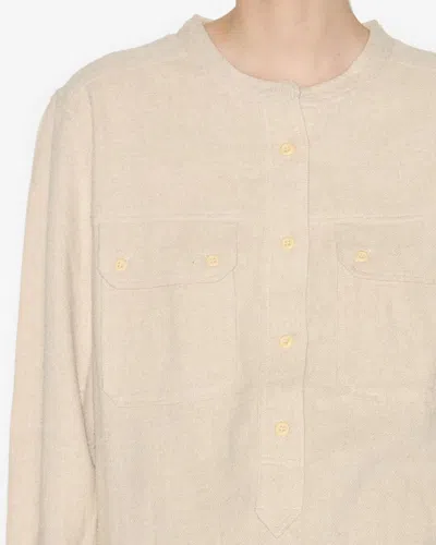 Isabel Marant Étoile Tecoyo Top In Ecru