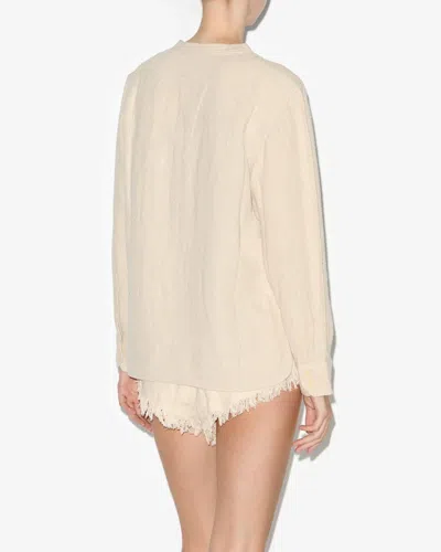 Isabel Marant Étoile Tecoyo Top In Ecru