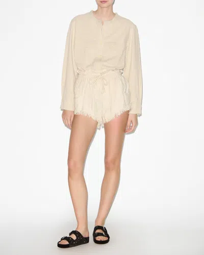 Isabel Marant Étoile Tecoyo Top In Ecru