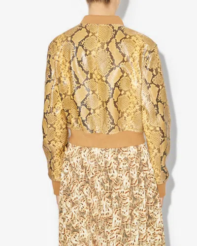 Isabel Marant Cerem Jacket In Natural