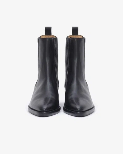Isabel Marant Delena Ankle Boots In Black