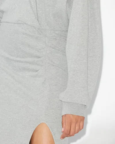 Isabel Marant Étoile Langes Kleid Salomon In Gray