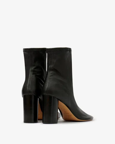 Isabel Marant Labee Low Boots In Black