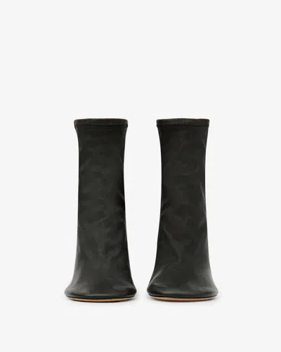 Isabel Marant Labee Low Boots In Black