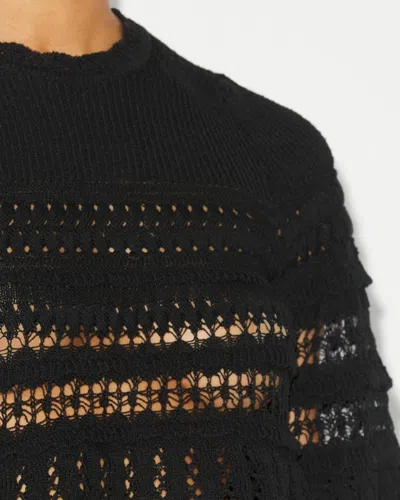 Isabel Marant Étoile Oberteil Frizy In Black