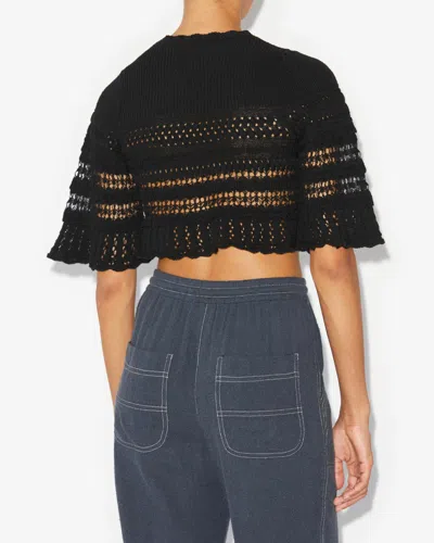Isabel Marant Étoile Oberteil Frizy In Black