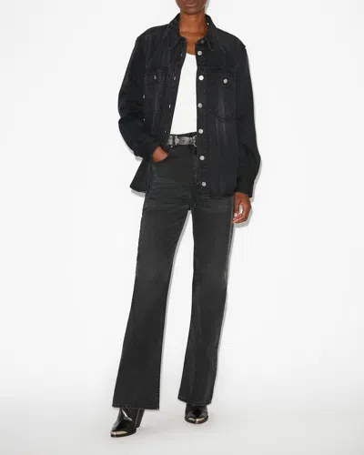 Isabel Marant Talbot Shirt In Black