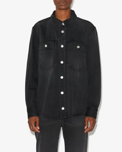 Isabel Marant Talbot Shirt In Black