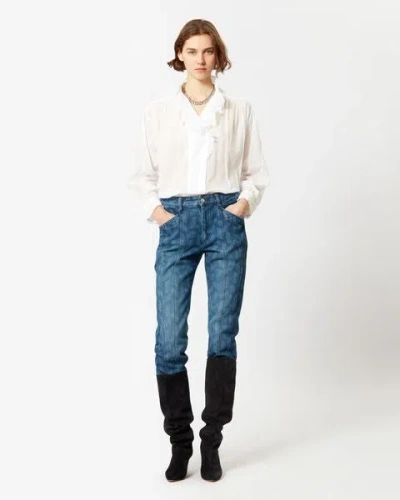 Isabel Marant Étoile Oberteil Pamias In White