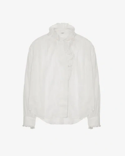 Isabel Marant Étoile Oberteil Pamias In White