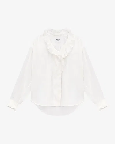 Isabel Marant Étoile Oberteil Pamias In White