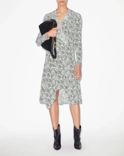 Isabel Marant Umaima Kleid In Ecru