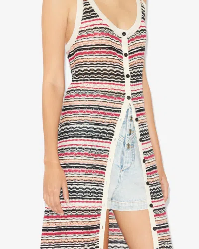 Isabel Marant Étoile Haroya Dress In Raspberry