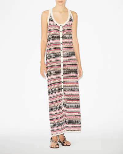 Isabel Marant Étoile Haroya Dress In Raspberry