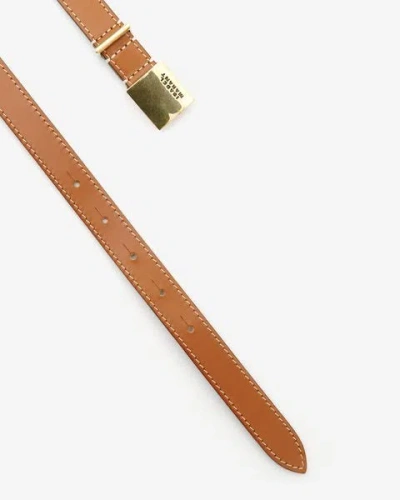 Isabel Marant Lowell Belt In Natural