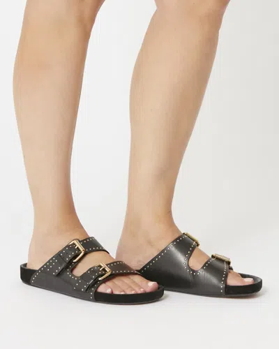 Isabel Marant Lennyo Sandals In Black
