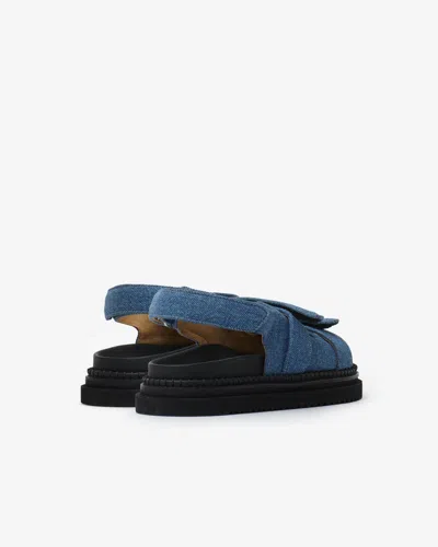 Isabel Marant Madee Sandals In Light Blue
