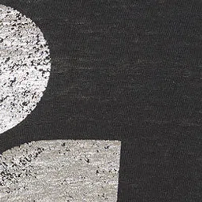Isabel Marant Étoile Isabel Marant Etoile Zewel T Shirt With Metallic Logo Print In Black