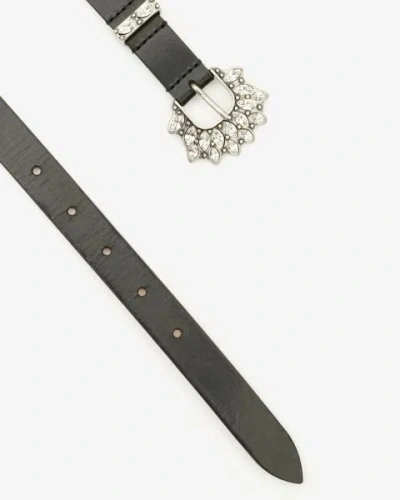 Isabel Marant Celenia Belt In Silver