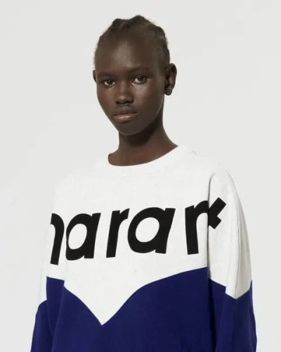 Isabel Marant Étoile Houston Sweatshirt Light Blue 38 In Light Blue