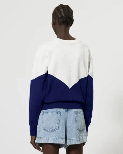 Isabel Marant Étoile Houston Sweatshirt Light Blue 38 In Light Blue