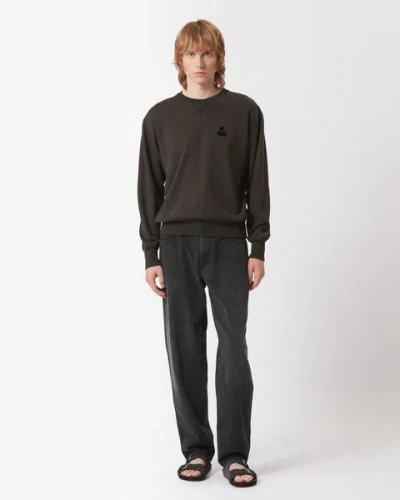Isabel Marant Mike Crew-neck Sweatshirt In Black