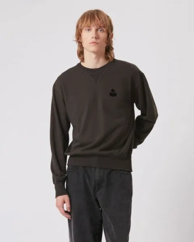 Isabel Marant Mike Crew-neck Sweatshirt In Black