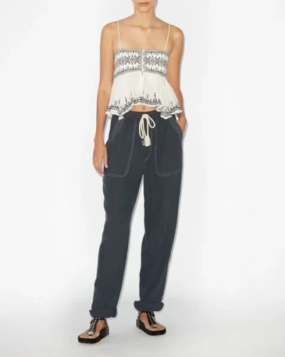 Isabel Marant Étoile Viamao Pants In Black