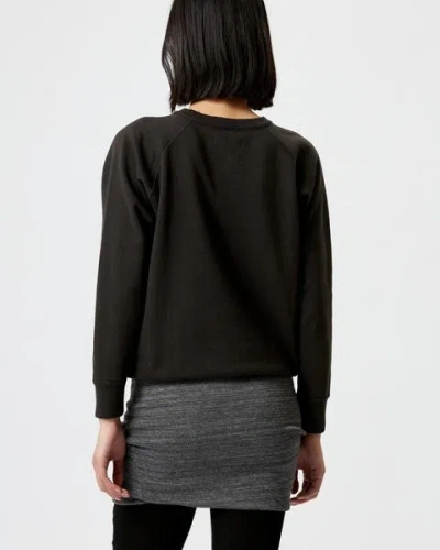 Isabel Marant Étoile Millyny Black Crewneck Sweatshirt In Black