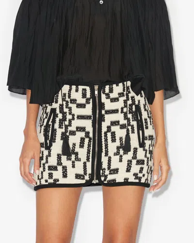 Isabel Marant Étoile Arona Skirt In Black