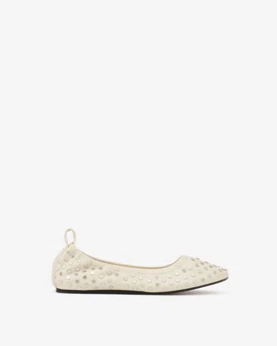 Isabel Marant Belna Ballet Flats In White