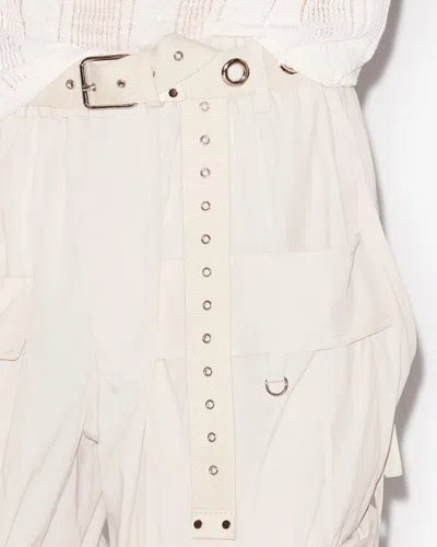 Isabel Marant Habelon Shorts In Chalk