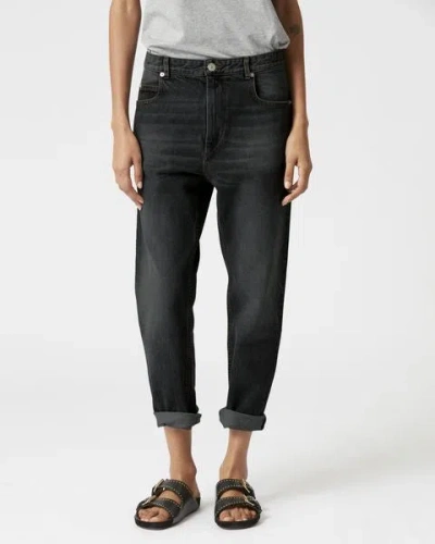 Isabel Marant Étoile Nea Slim Jeans In Black