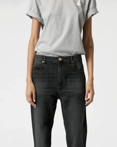 Isabel Marant Étoile Nea Slim Jeans In Black