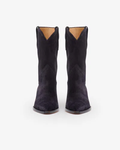 Shop Isabel Marant Dahope Boots In Black
