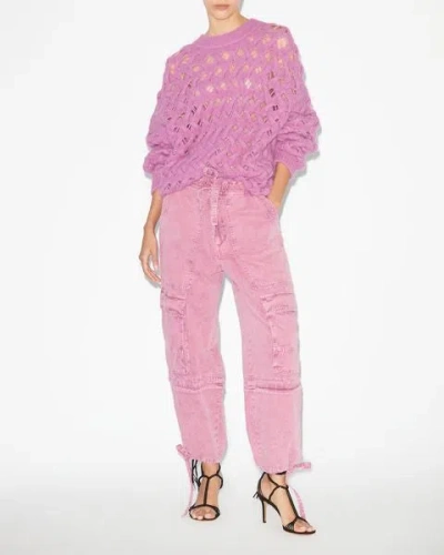 Isabel Marant Étoile Aurelia Sweater In Purple