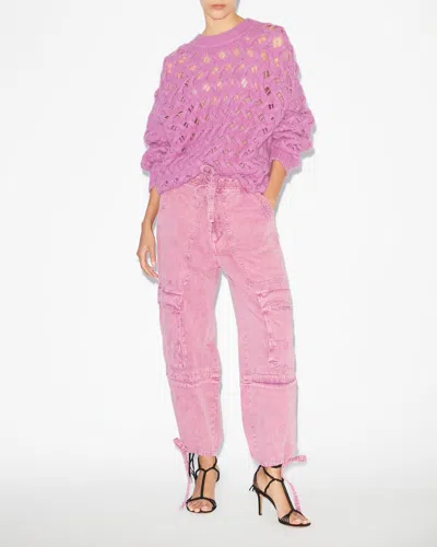 Isabel Marant Étoile Aurelia Sweater In Purple