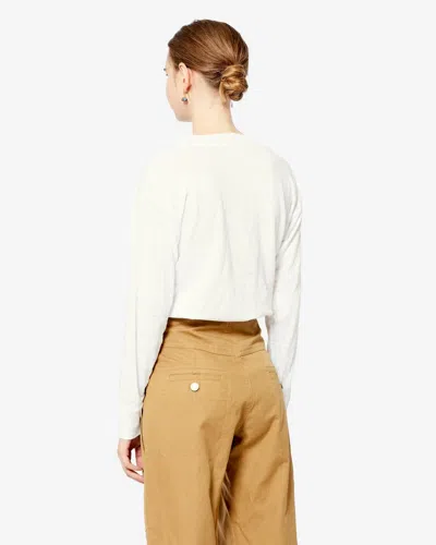 Isabel Marant Étoile Crewneck Sweatshirt With Logo In Gray