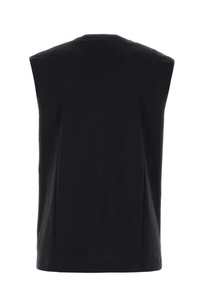Burberry Men's Stretch Cotton Tank Top In Black