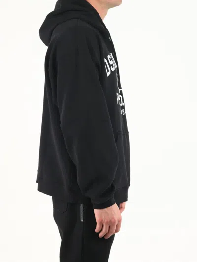 Dsquared2 D2 Xxl Herca Hoodie Black In Black