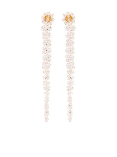 Simone Rocha Drip Earrings Accessories In Nude & Neutrals