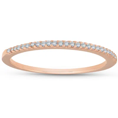 Pompeii3 1/6ct Diamond Ring 14k Rose Gold In Multi