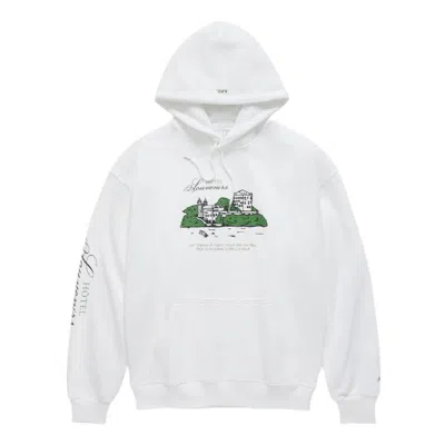 Apc White Jjjjound Edition 'hôtel Souvenirs' Hoodie In Blanc