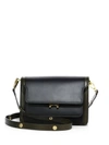 MARNI Triple-Gusset Leather Shoulder Bag