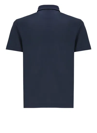 Shop Zanone T-shirts And Polos Blue