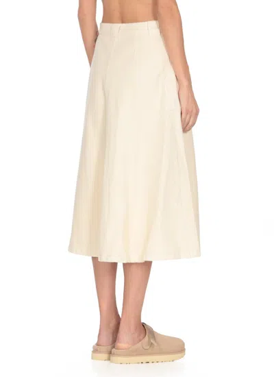 Apc A. P.c. "laurie" Skirt In Beige