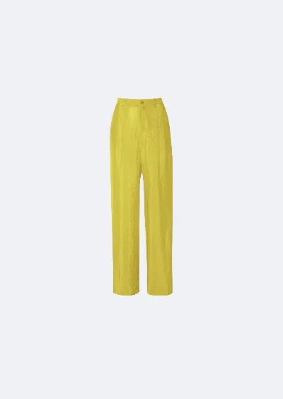 LAPOINTE SHEER CUPRO RELAXED PLEATED PANT 