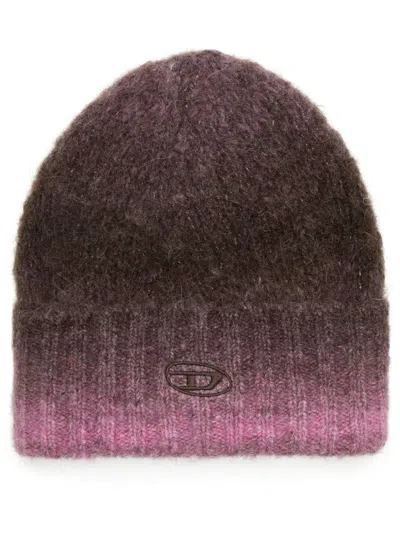 Shop Diesel K-hair Cap Accessories In Brown